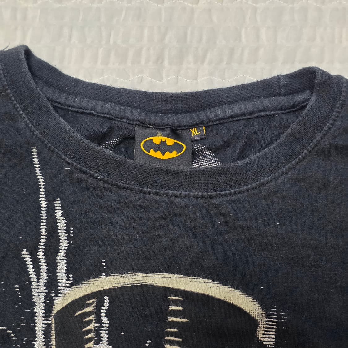 DC 90s빈티지) 정품 조커 프린팅 블랙 반팔 티셔츠 상품이미지4