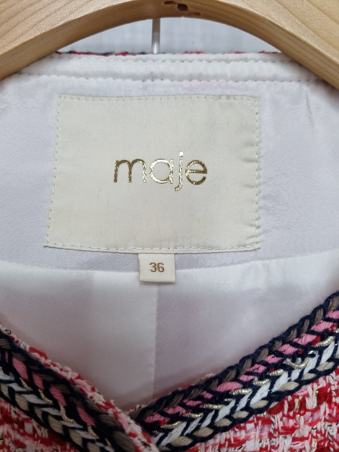 (택포) 마쥬 트위드자켓 36 (설명참고) 상품이미지7