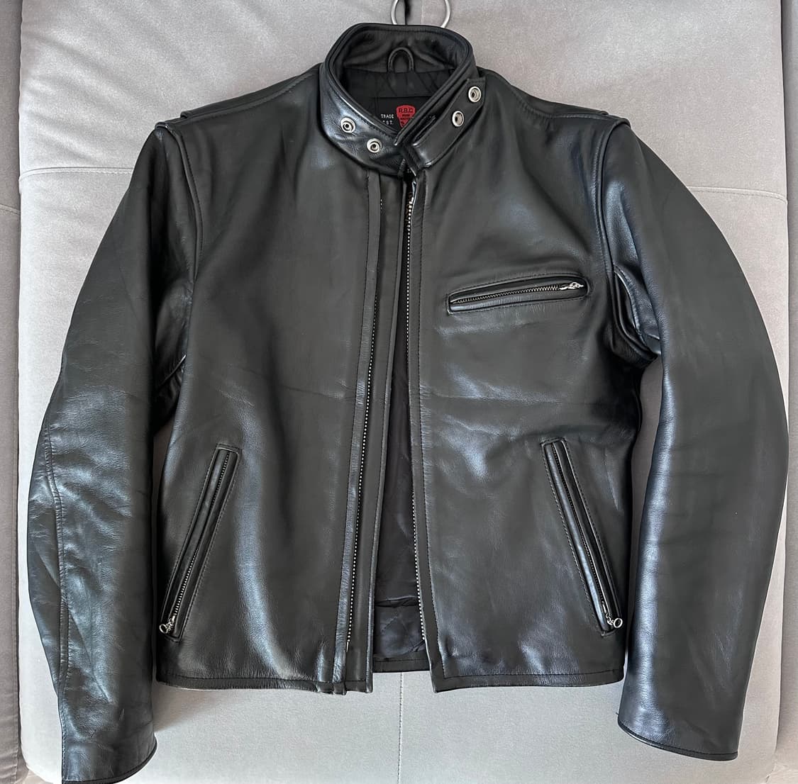 RBC 싱글 라이더 자켓 카우하이드 상품이미지1