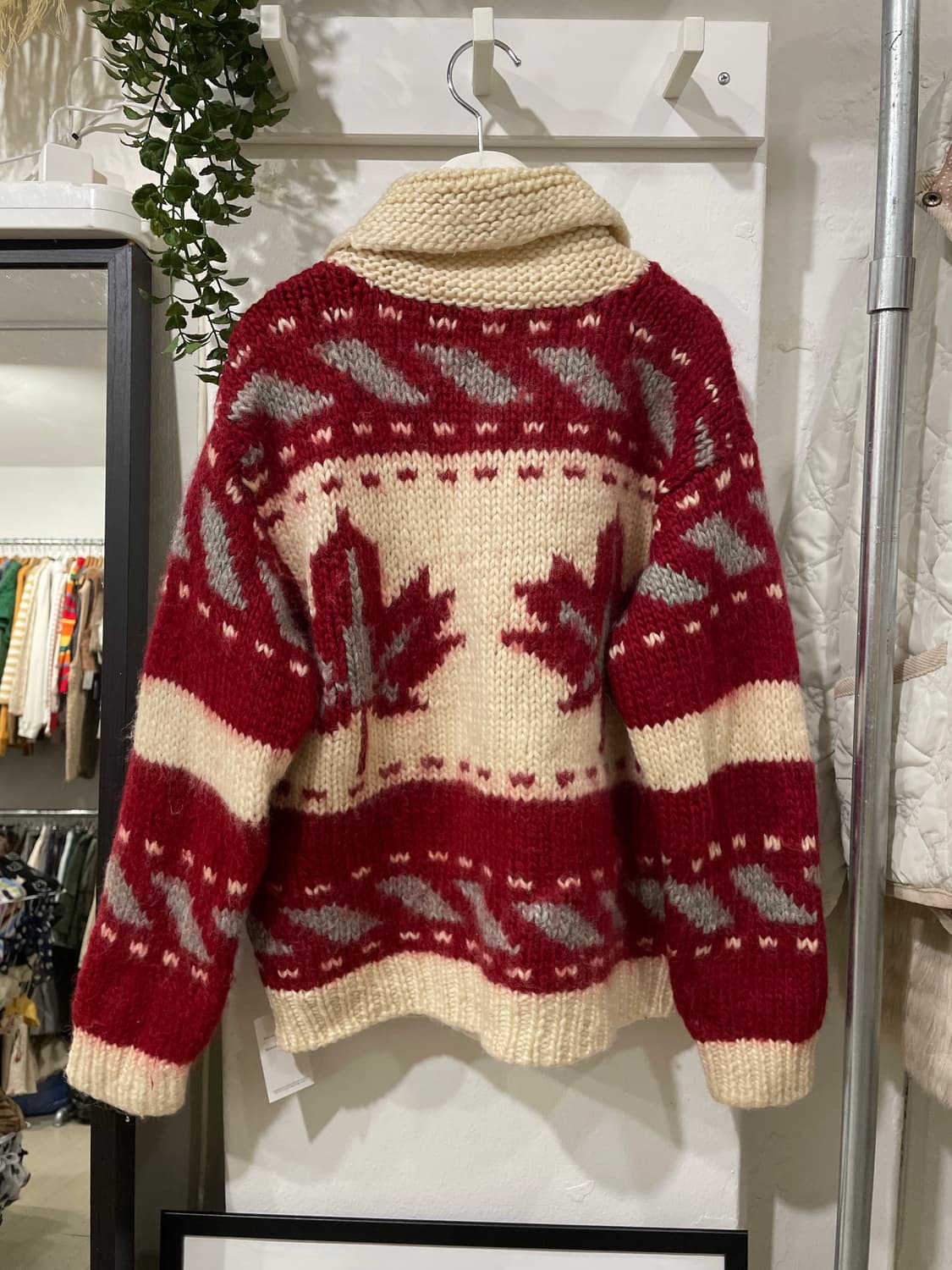 헤비울 메이플 숄카라 가디건 상품이미지9