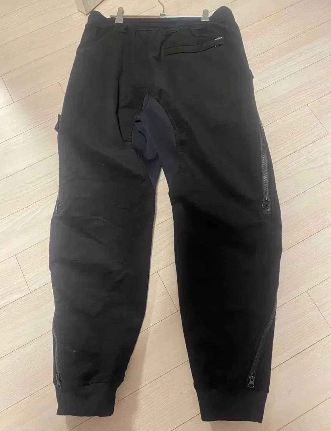 쉐도우프로젝트 블랙패치 지퍼조거팬츠 상품이미지4