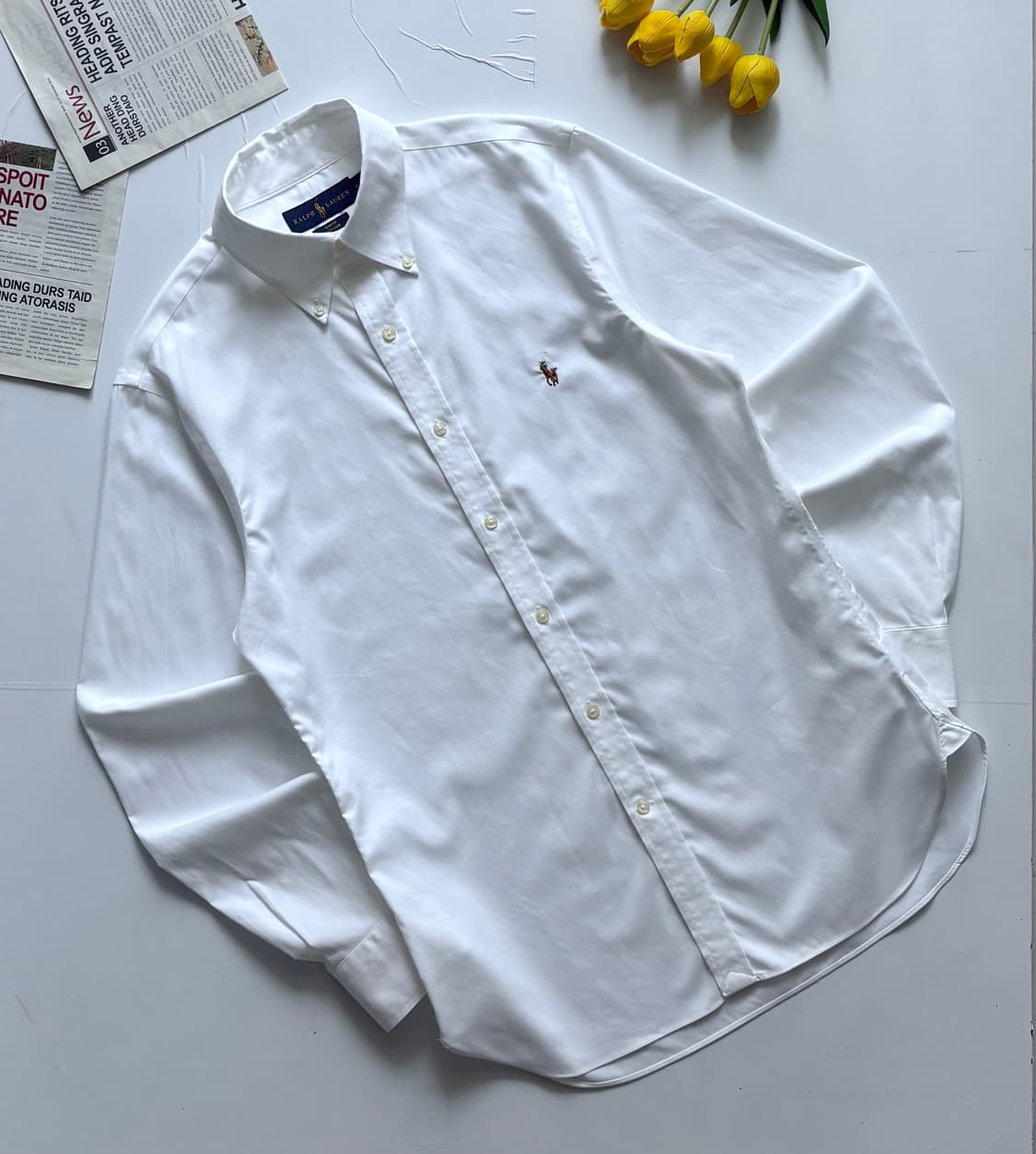 Polo 폴로랄프로렌 화이트 셔츠 상품이미지1