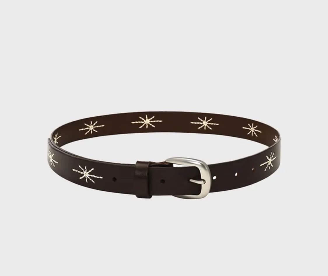 솔티페블 스티치 웨스턴 벨트 상품이미지1