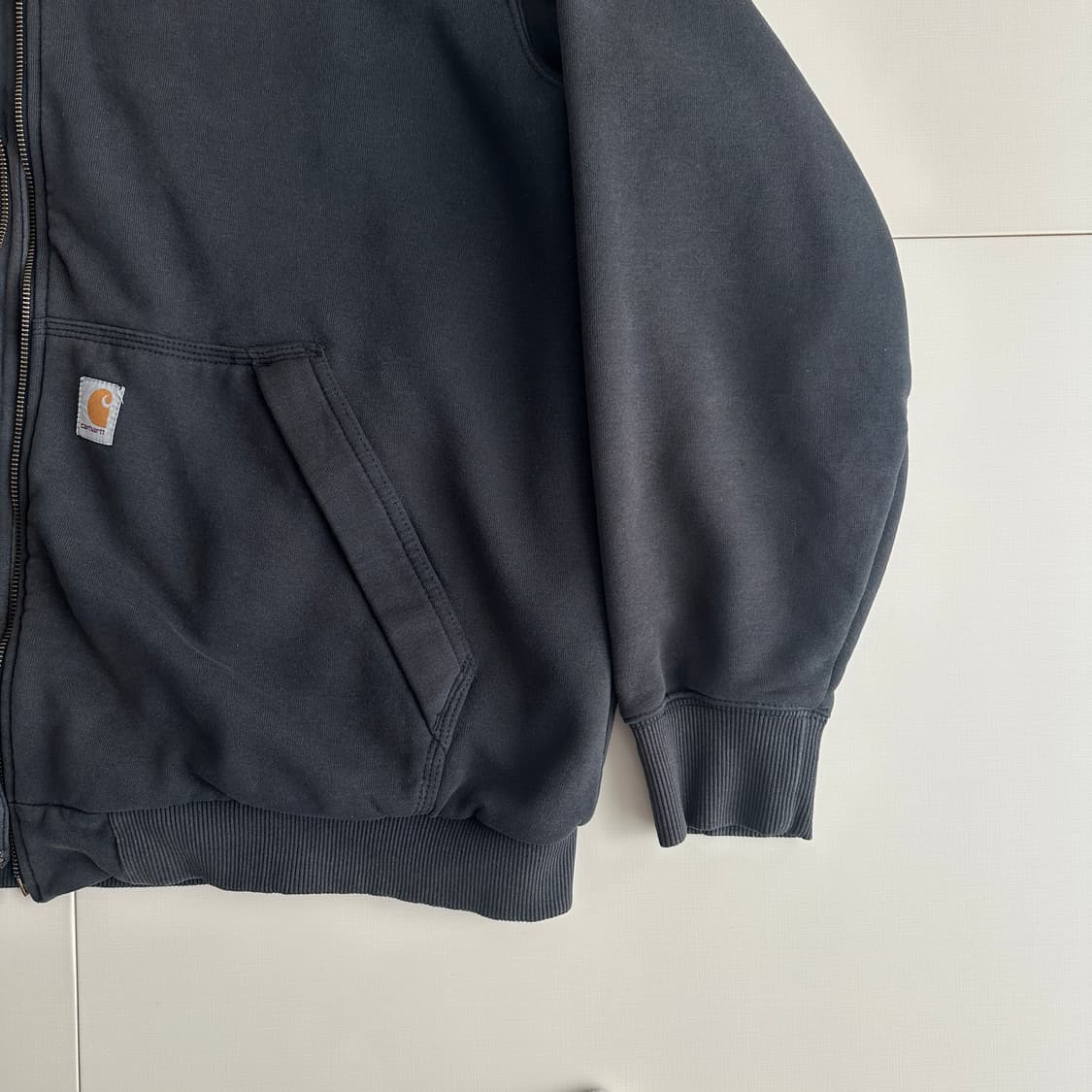 칼하트 레인디펜드 쉐르파 후드집업 2XL 멕시코제 상품이미지3