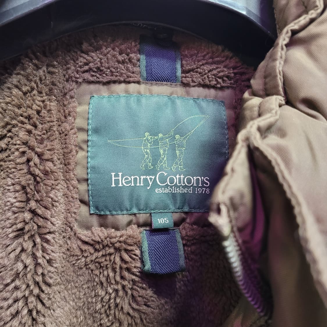 헨리코튼 오리털 패딩 (후드 분리형) 상품이미지5