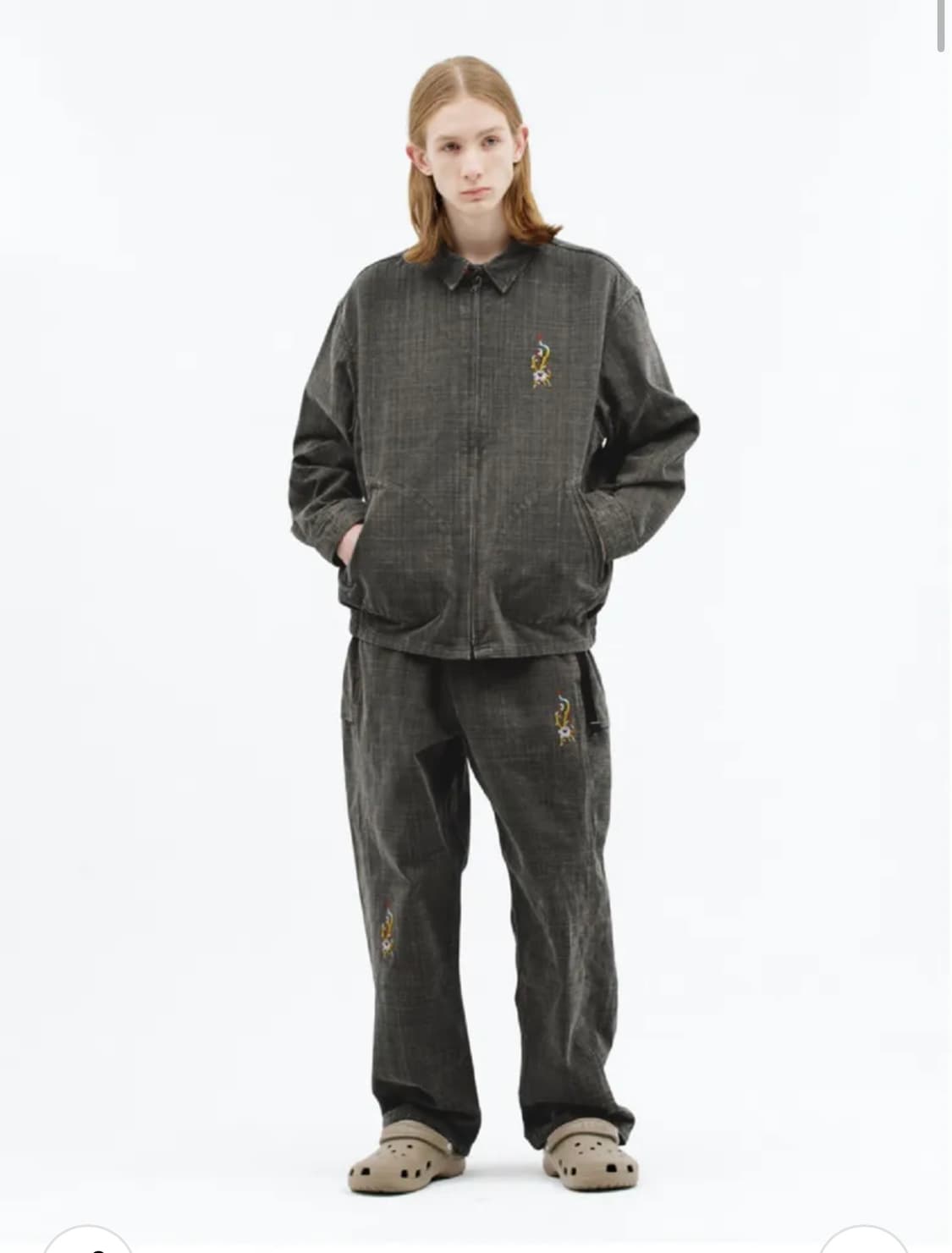 Soki Zip Jacket Charcoal (착샷O) 상품이미지6