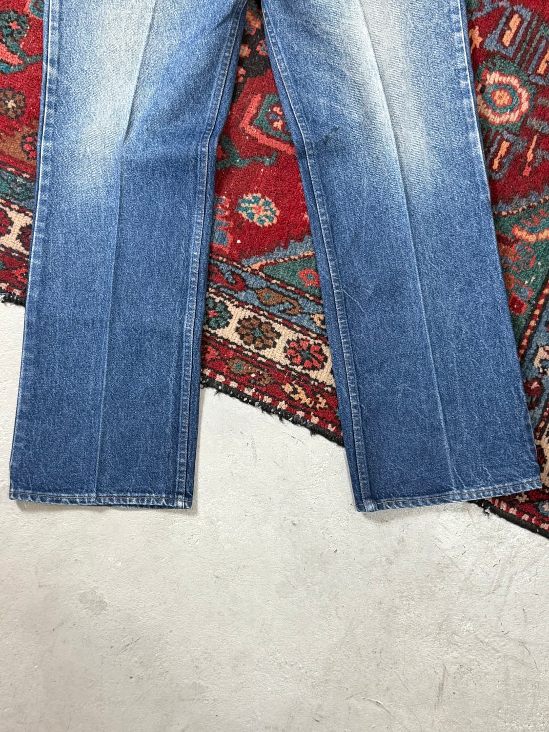 80's USA Made 빈티지 리바이스 517 오렌지탭 부츠컷 상품이미지7