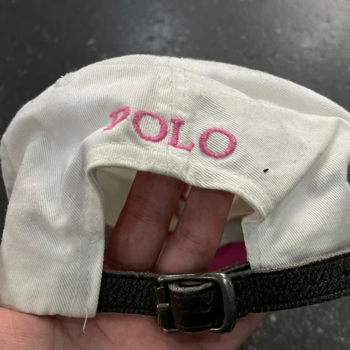 폴로 랄프로렌 빅포니 Y2K 볼캡 상품이미지3