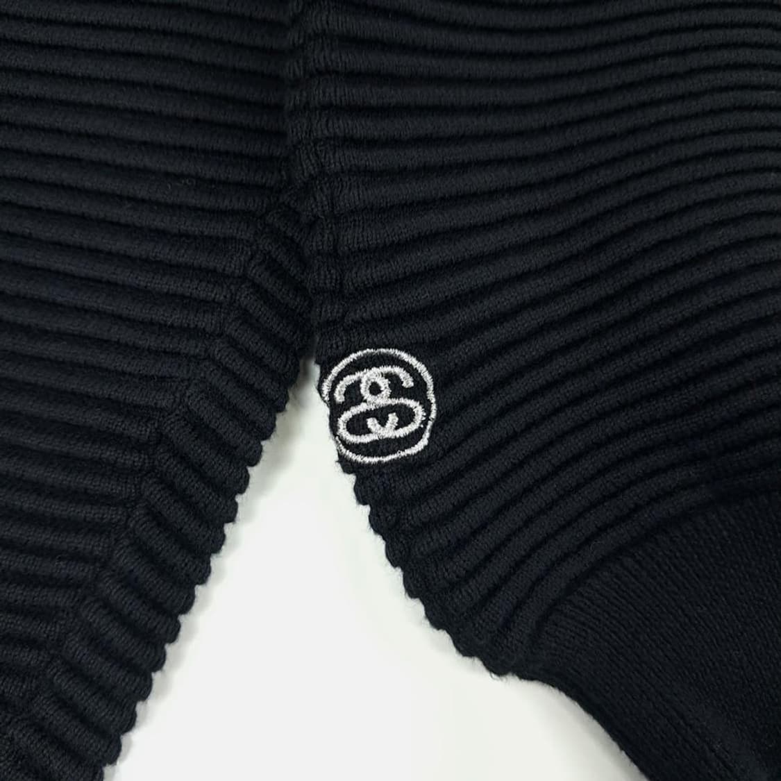 (CS584)S-M 스투시 ss링크로고 크롭 니트 스웨터knit여성 상품이미지8