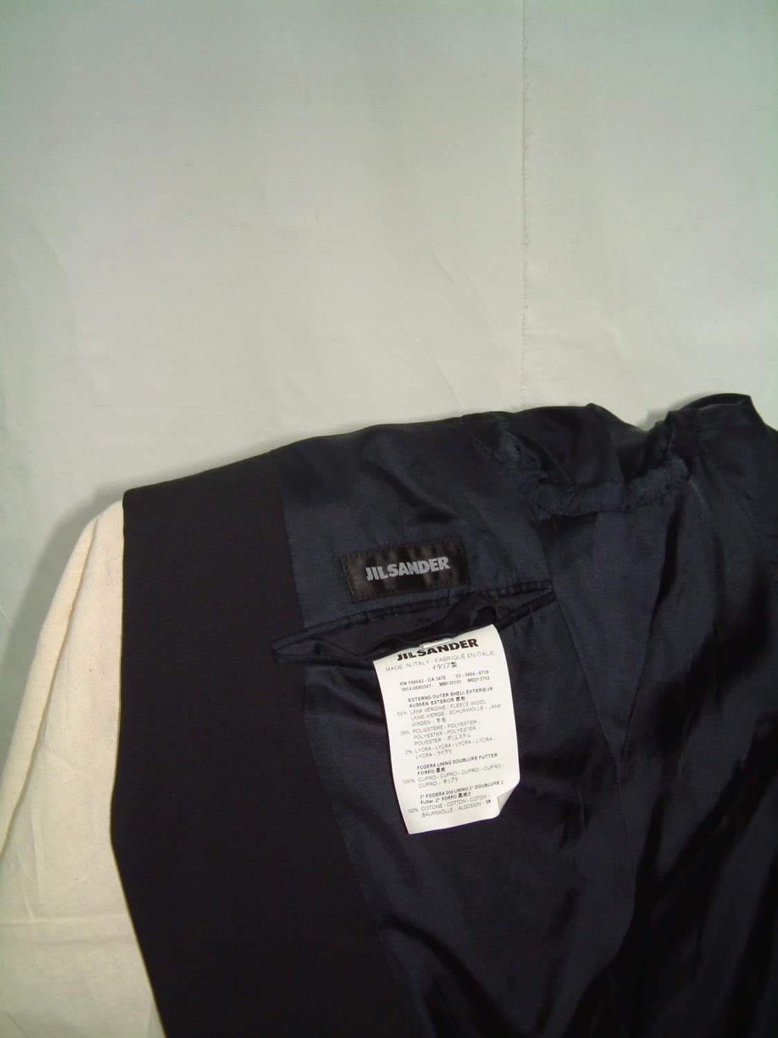 Jil sander 本人期 2014ss black jacket 46 상품이미지5