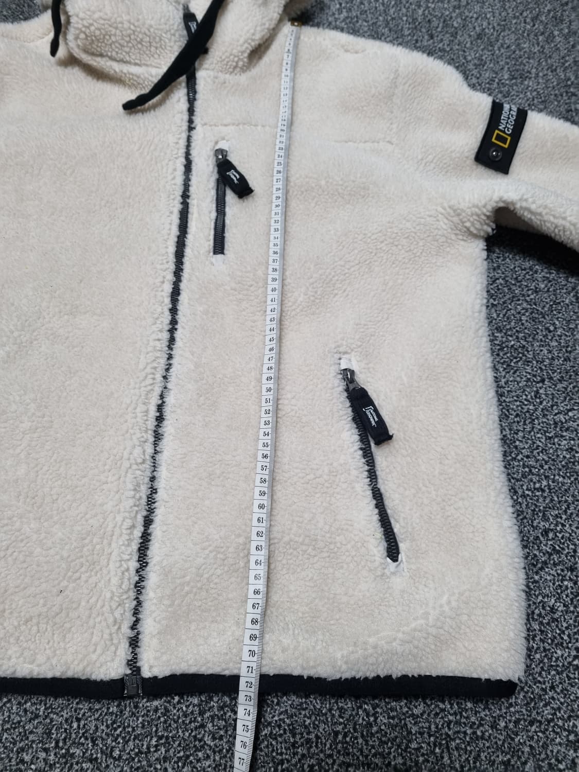 내셔널지오그래픽 뽀글이 후리스 집업 XL  상품이미지8