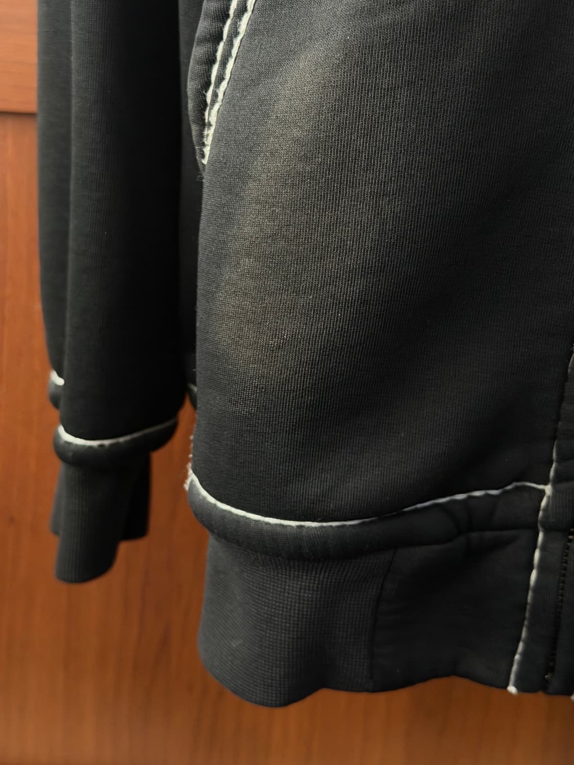 슈프림 트루 릴리전 집업 후드 스웨트셔츠 블랙 22FW 상품이미지9