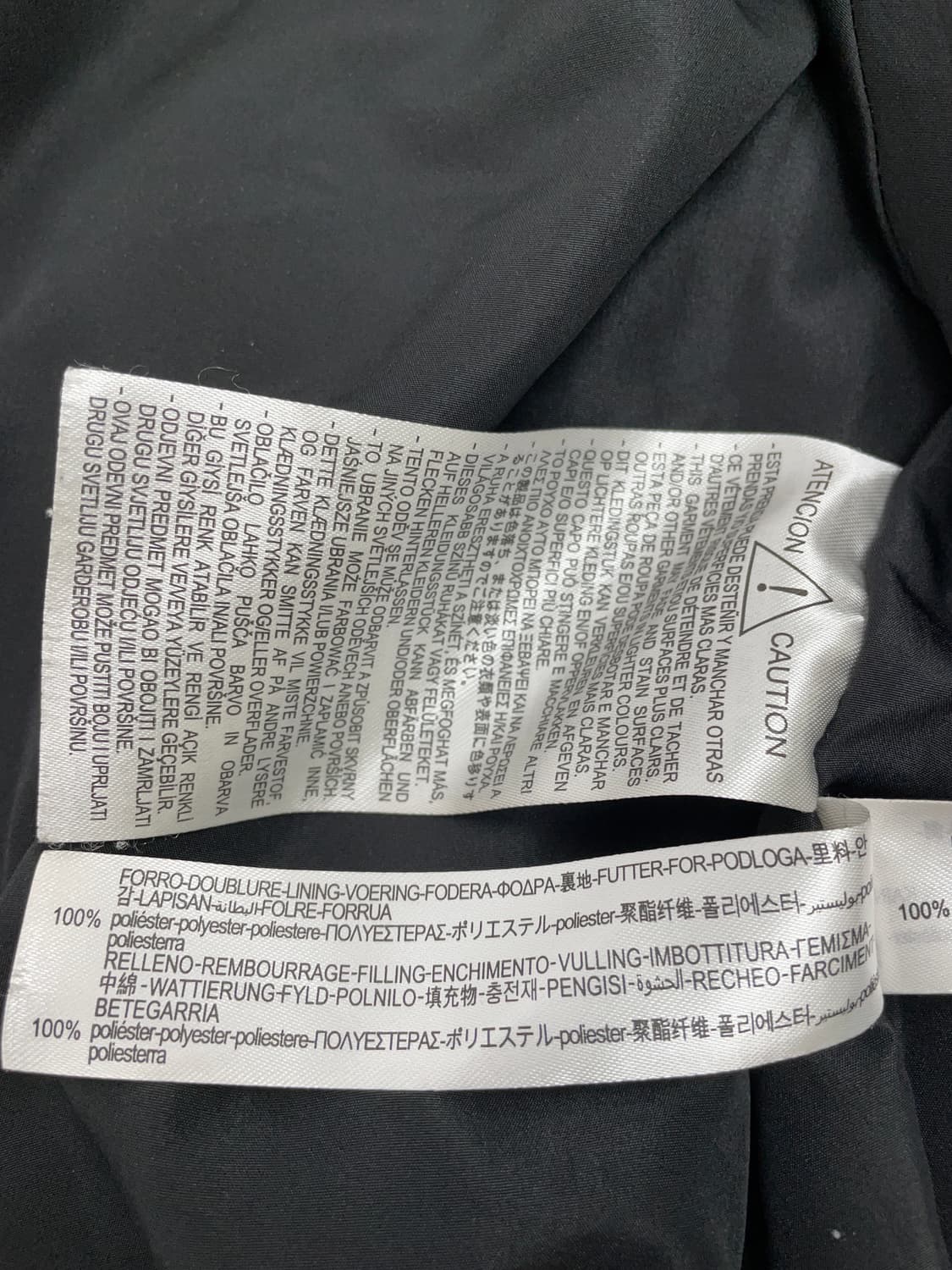 자라 블랙 페이크 레더 하이넥 크롭 패딩 점퍼 상품이미지6