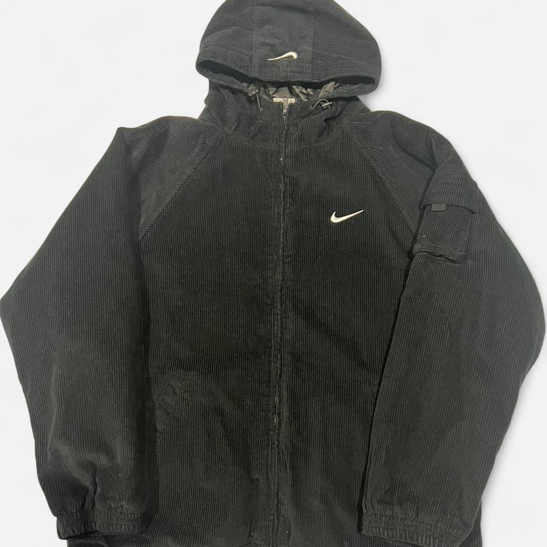 슈프림 x 나이키 아크 코듀로이 후드 자켓 블랙 상품이미지3