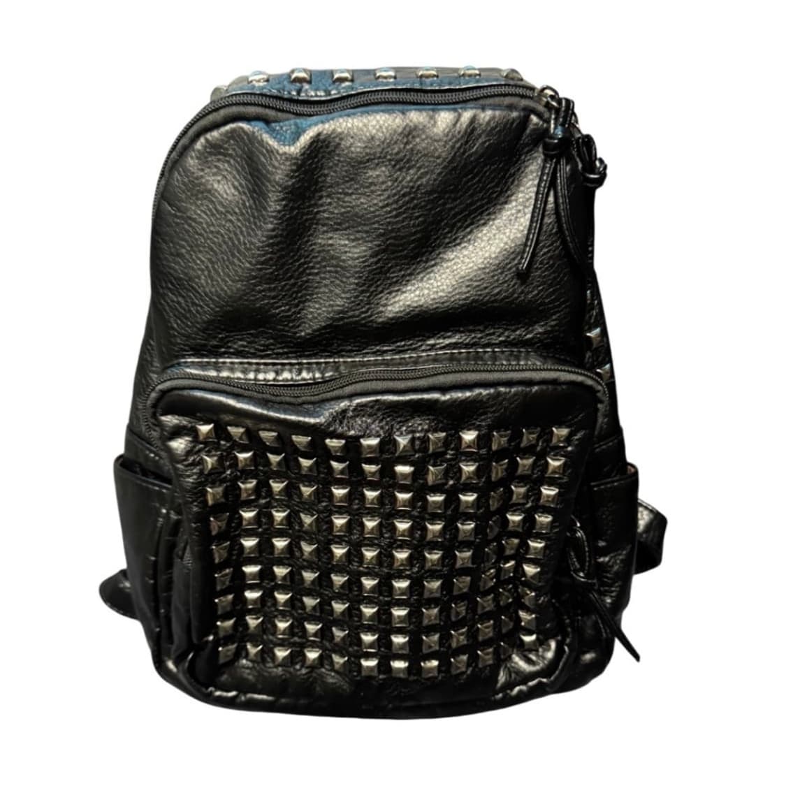 Punk Style Stud Leather Bag 상품이미지1