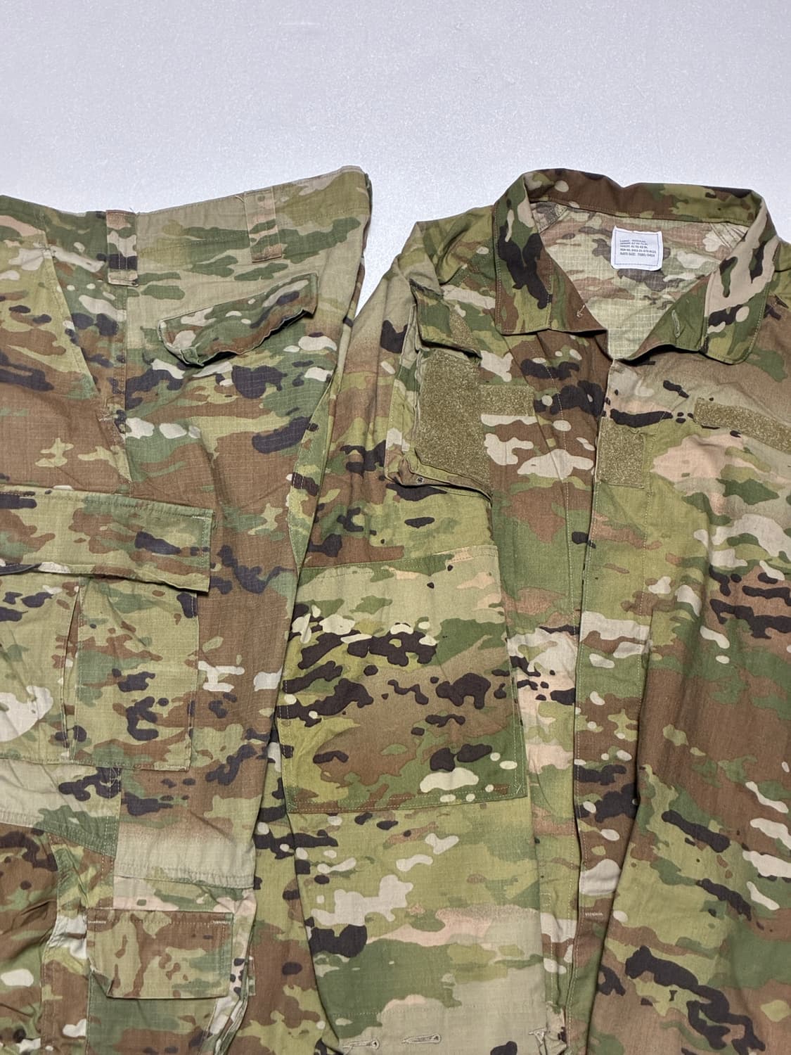 미군 하계용 전투복 세트/ (105-110) 상품이미지1