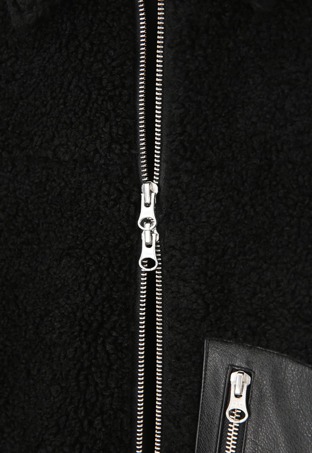 토니웩 Duvet Leather Shearling Jacket 상품이미지5