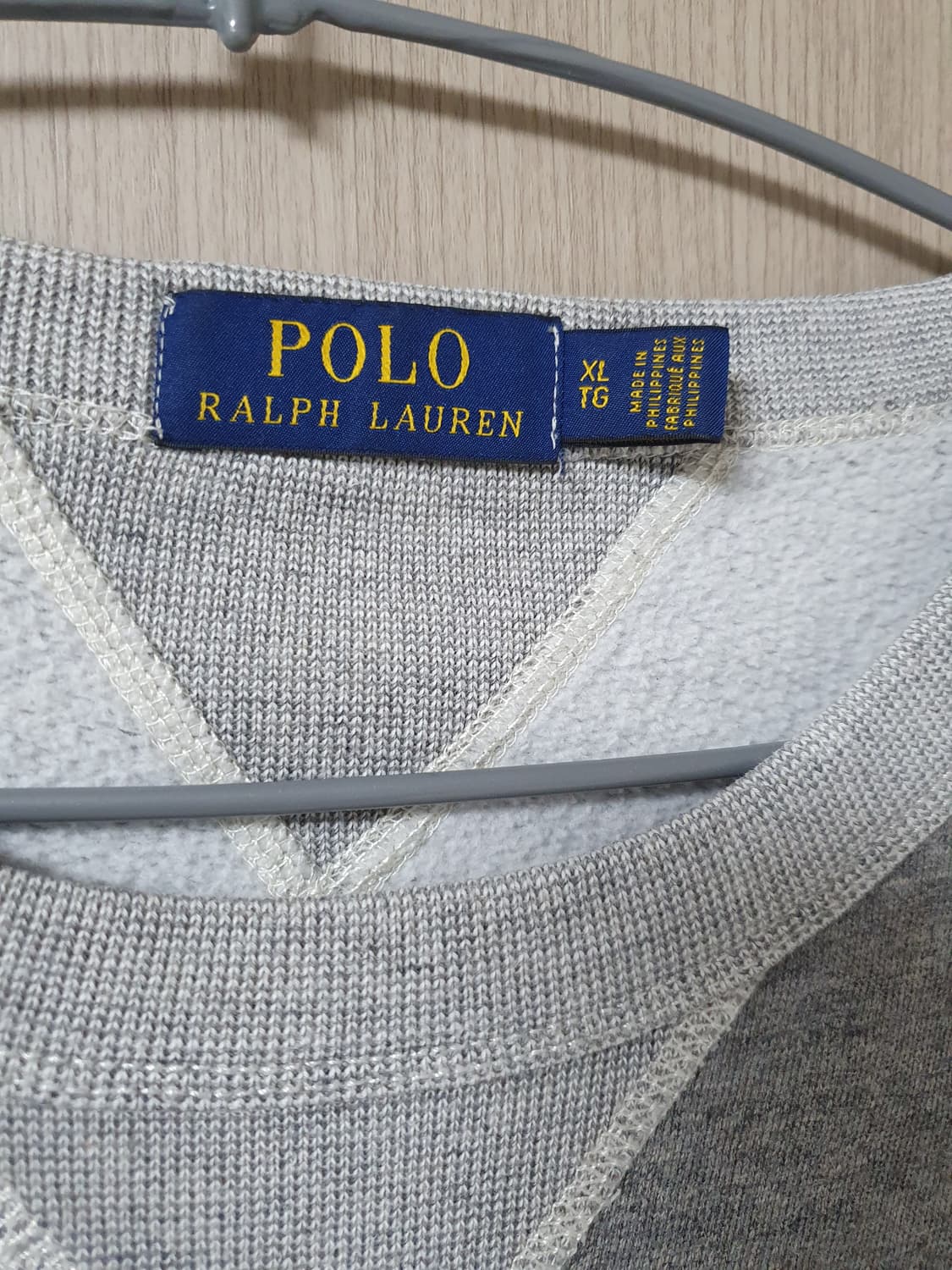 [XL] 폴로 맨투맨 스웻셔츠 오버핏 상품이미지3