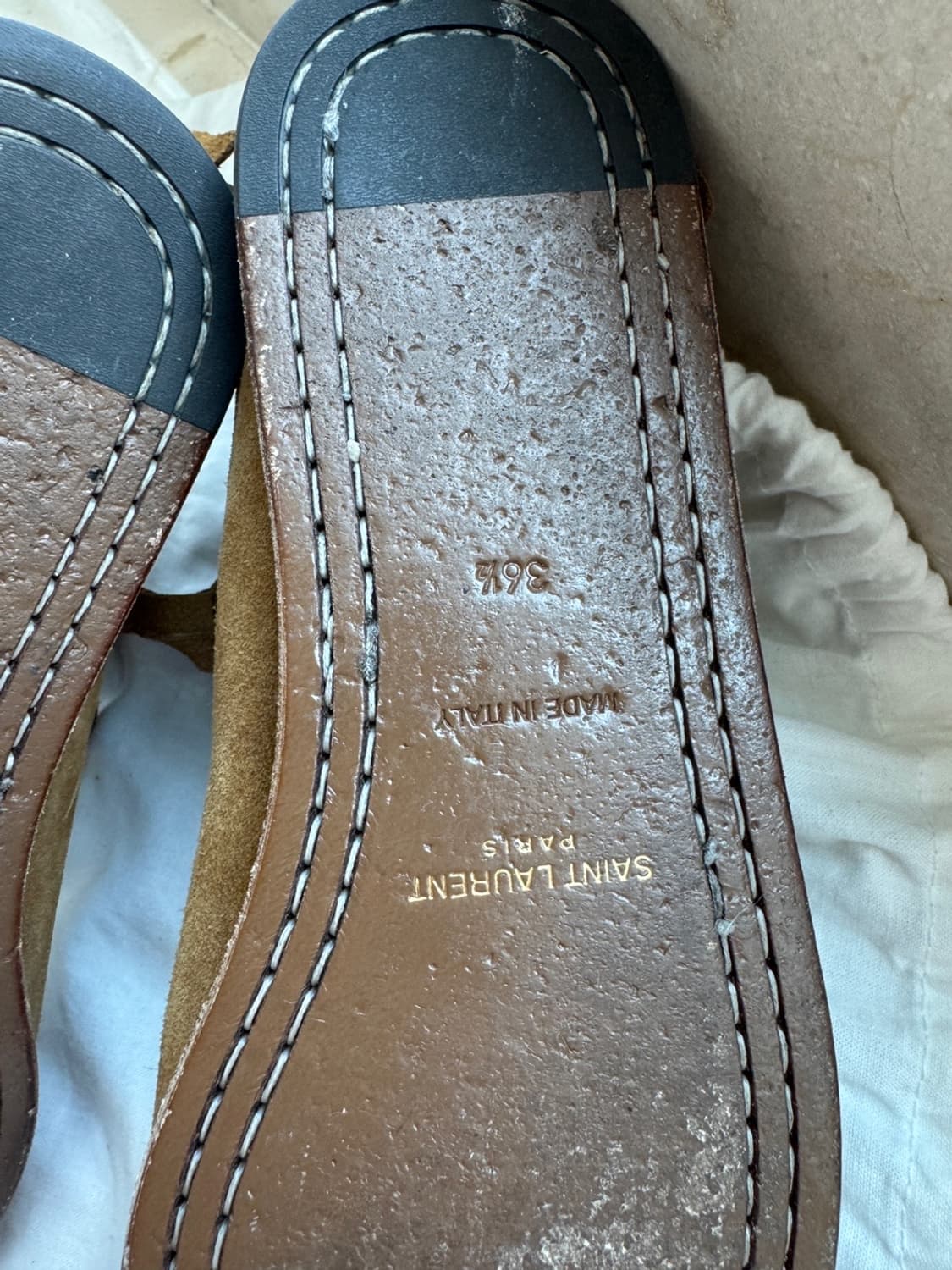 생로랑 Saint Laurent 아카이브 프린지 부츠 235 상품이미지8