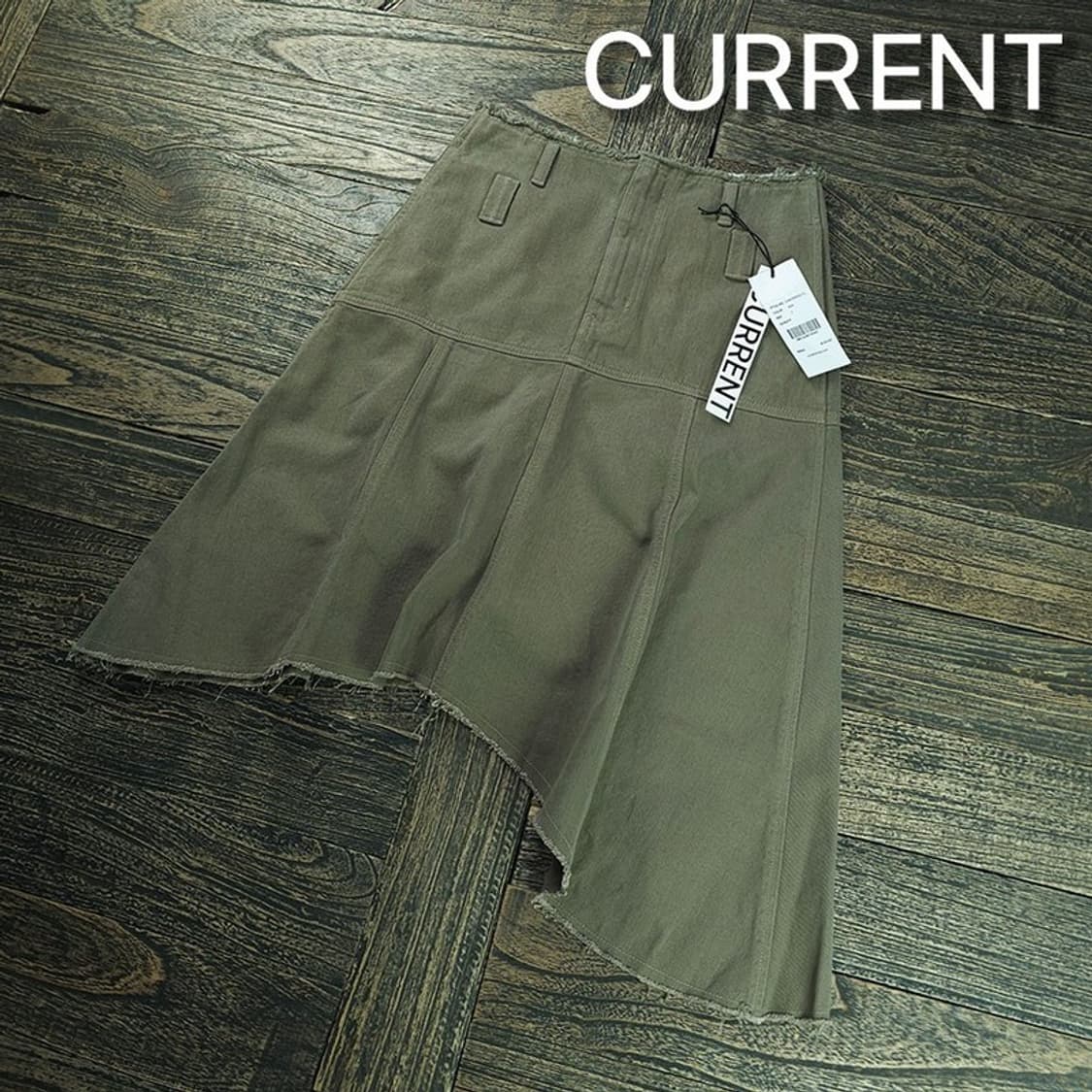 [커렌트 ] (새상품)ASYMMETRIC 플레어 미디 스커트 M21187 상품이미지2