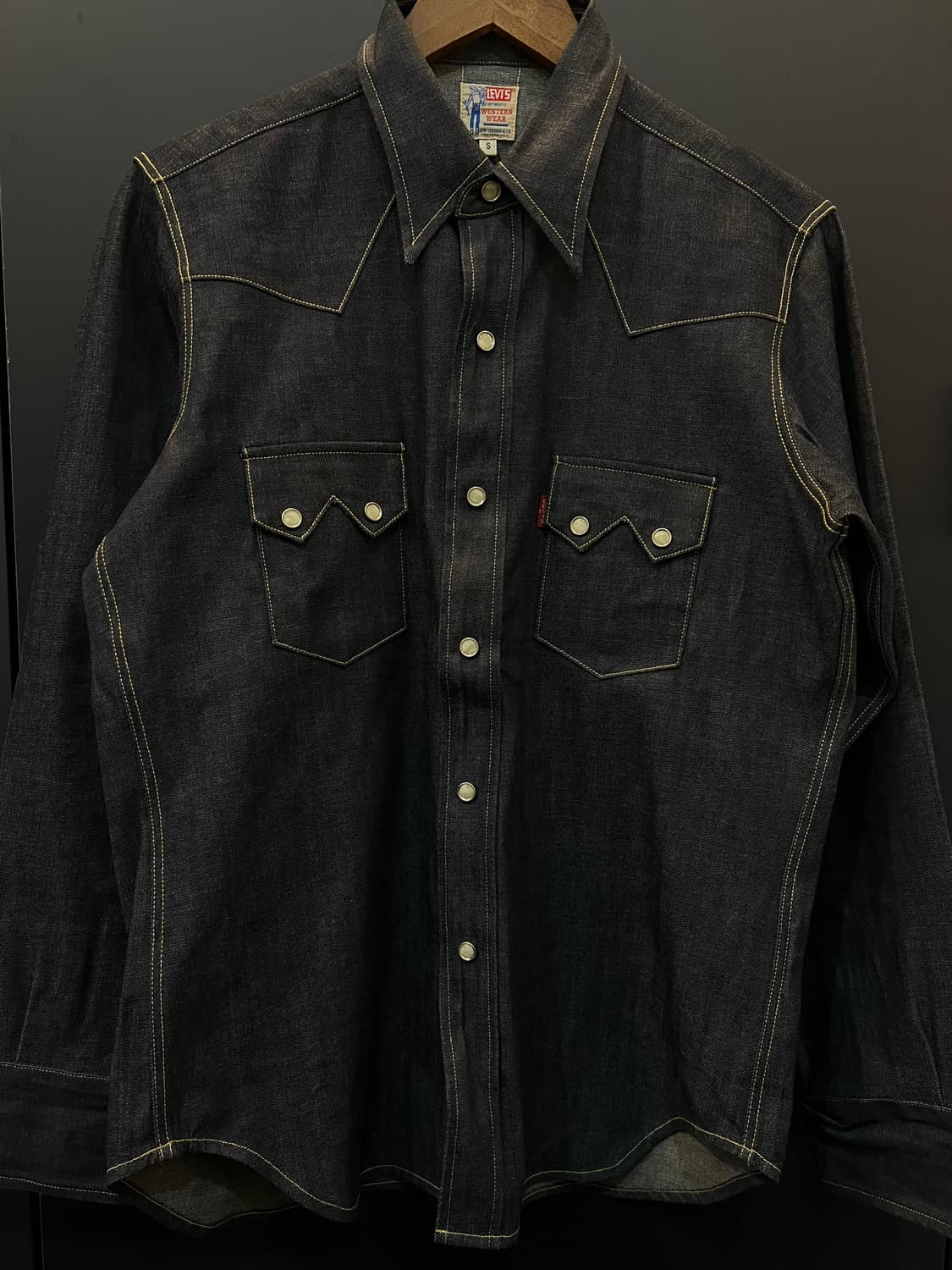 리바이스 LVC 웨스턴 데님 셔츠 상품이미지1