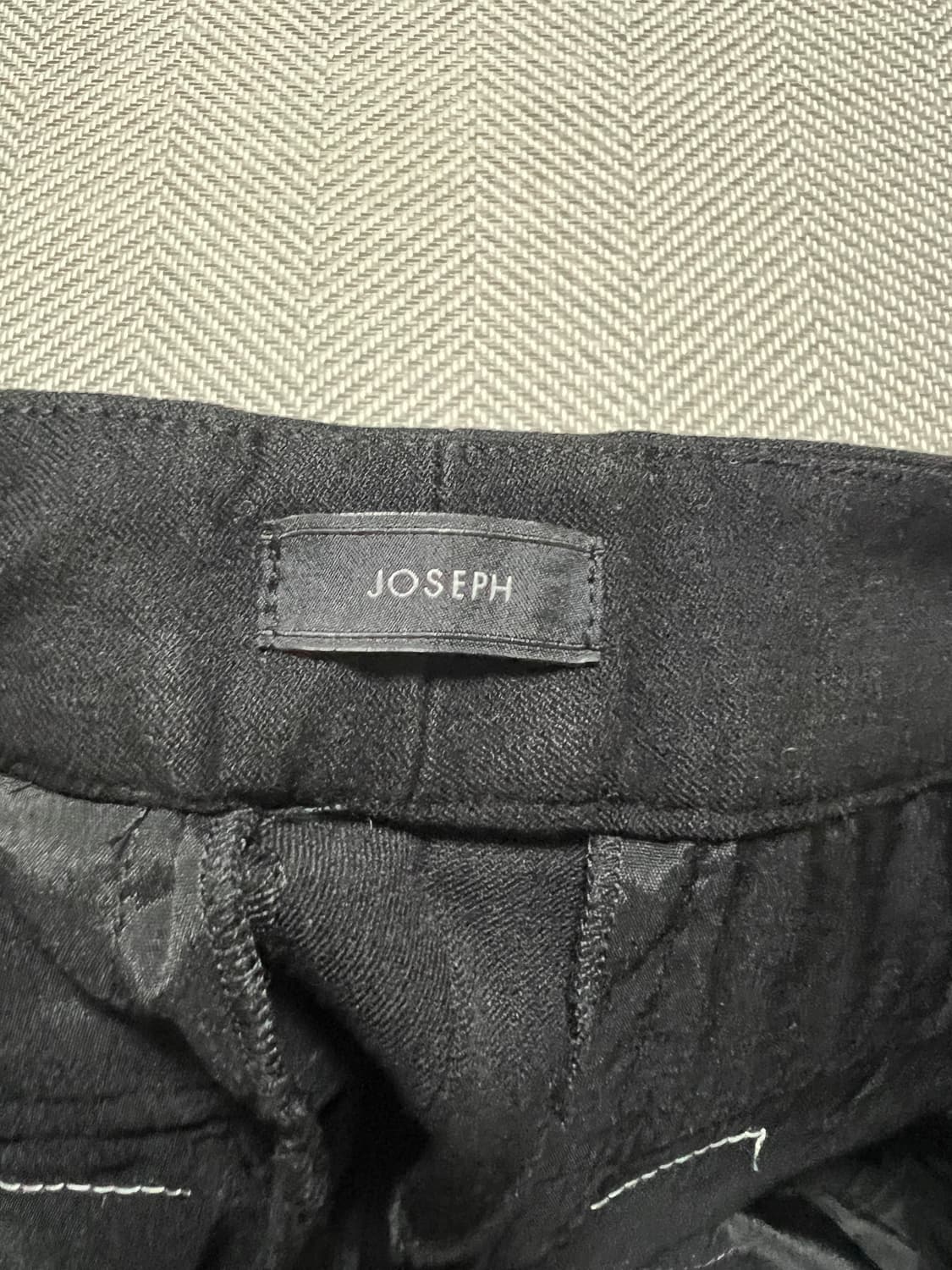 조셉 JOSEPH 블랙 데님 팬츠 정품 상품이미지3