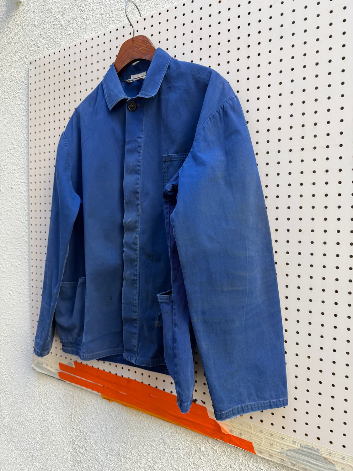 FADED WASHED BLUE REPAIR OLD 프렌치워크자켓 상품이미지7