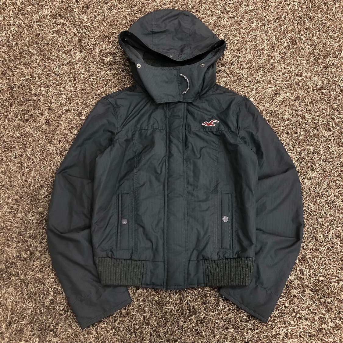 홀리스터 후드 봄버 자켓 상품이미지1