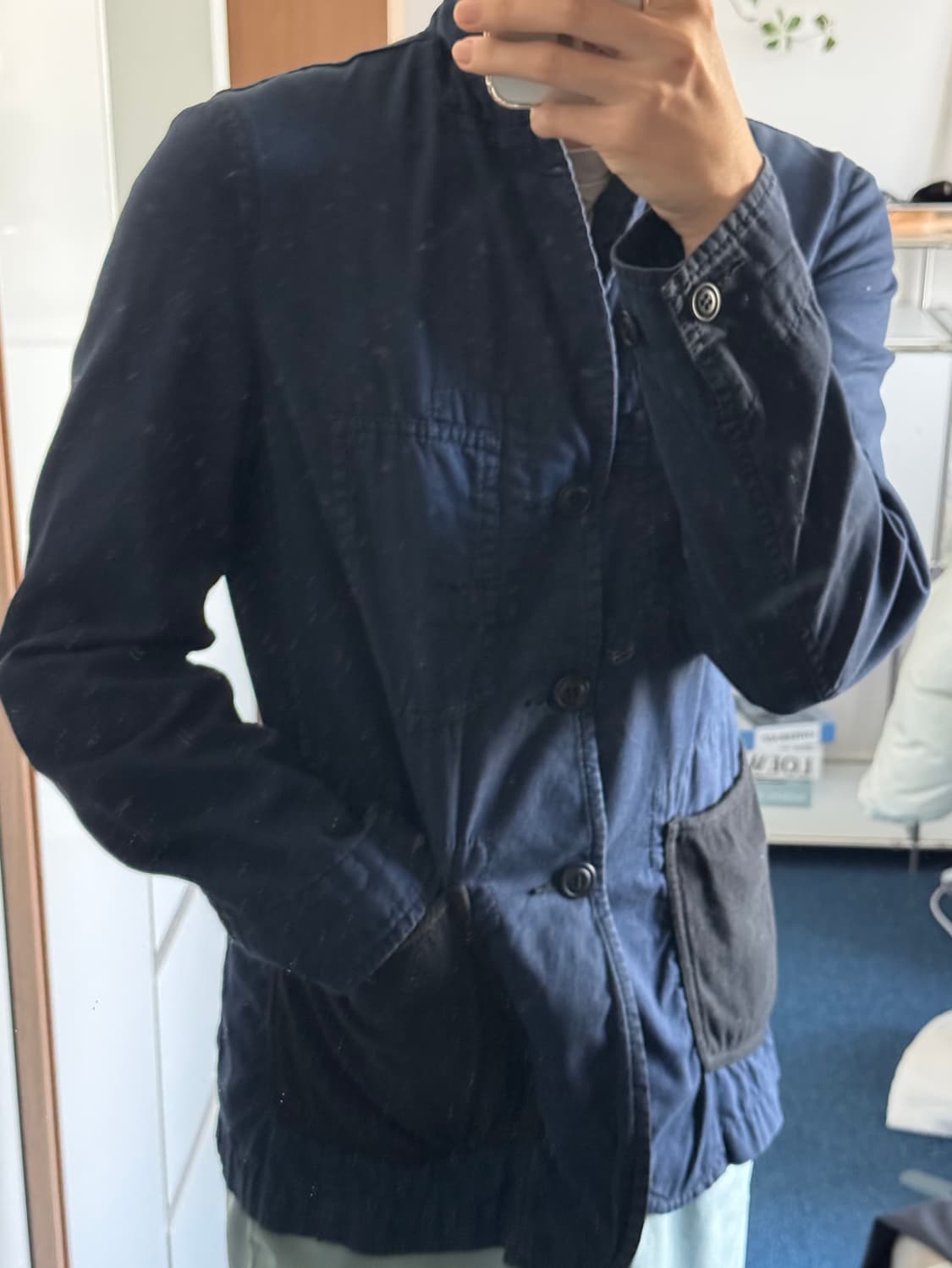 꼼데가르송 블랙 자켓 상품이미지6