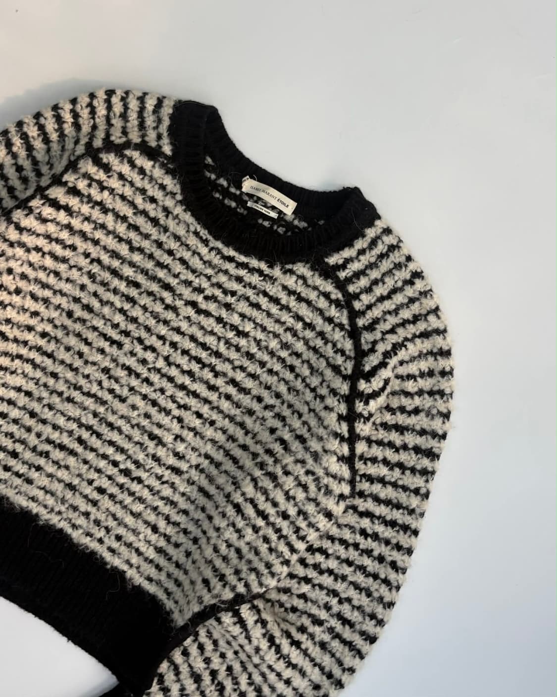 [38] 이자벨마랑 에뚜왈 알파카 울 스트라이프 니트 상품이미지3