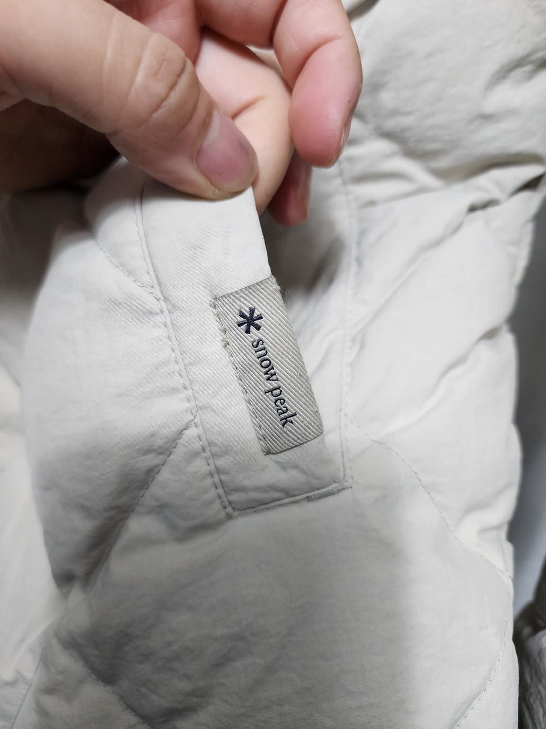 스노우피크 타슬란 퀼팅 경량 오리털패딩 상품이미지5