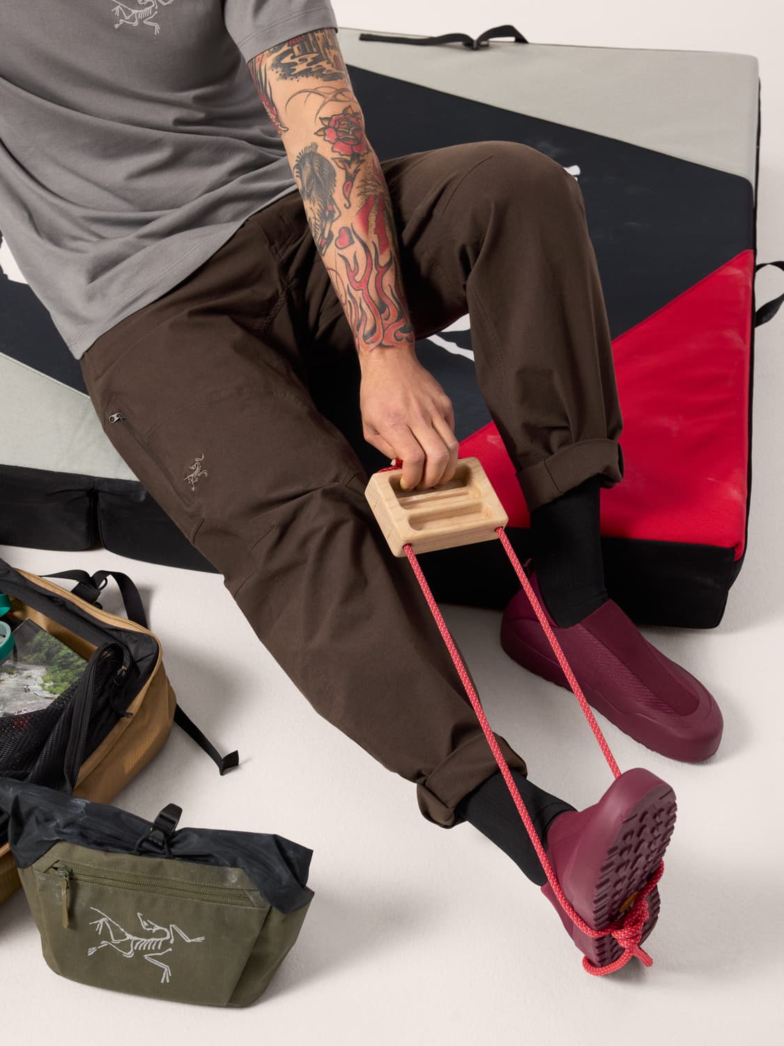 아크테릭스 25년식 크로닌 코튼팬츠(36) 상품이미지1