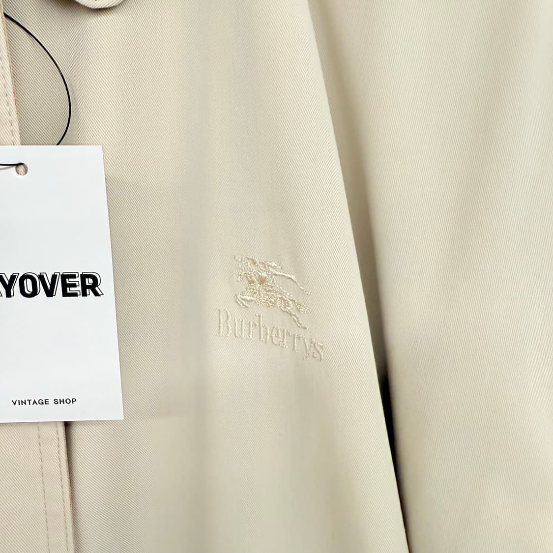 버버리 금장블루종점퍼 상품이미지4