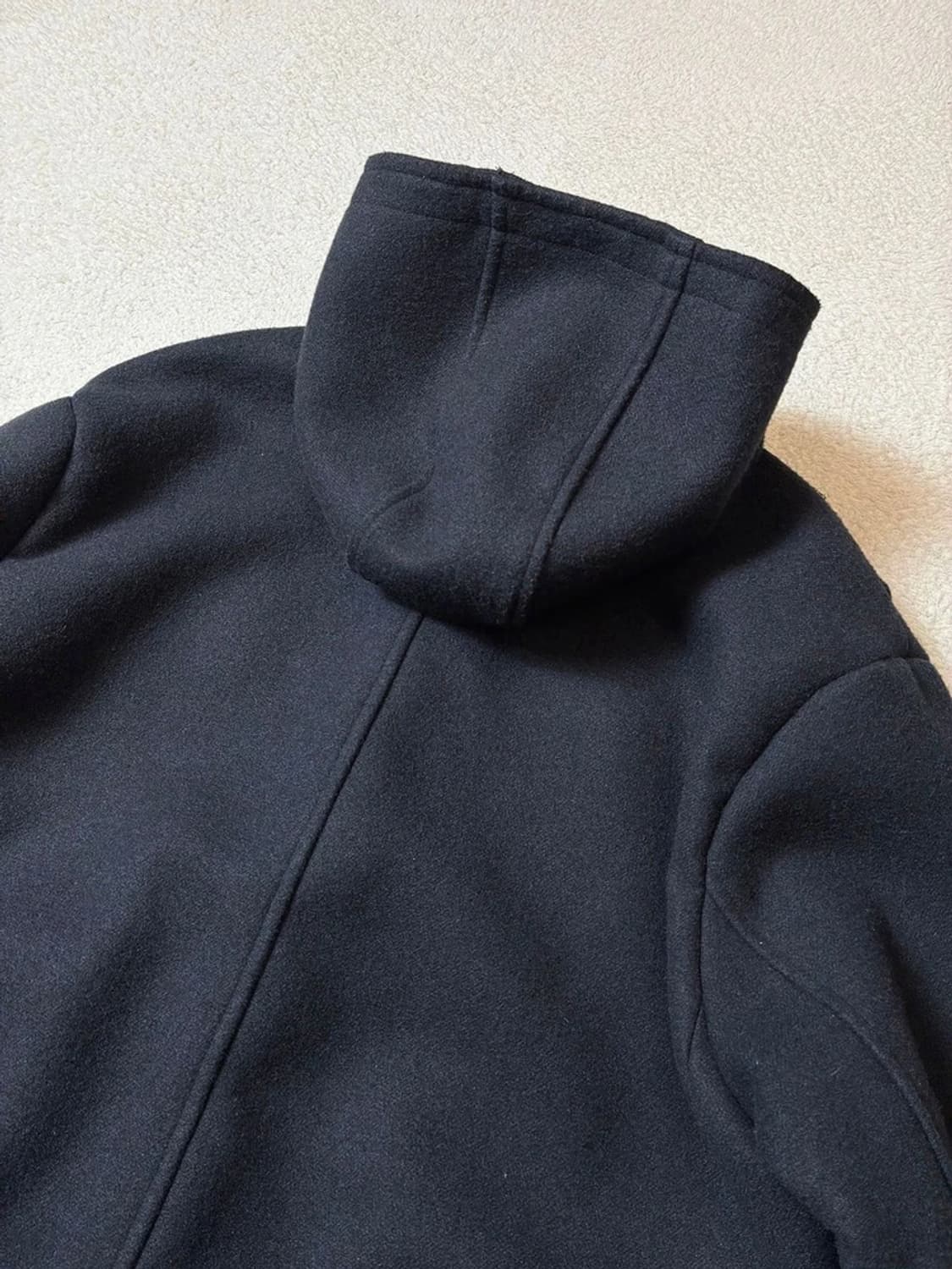 파르티멘토 오버사이즈 멜톤 콘보이 더플 코트 PN7347 상품이미지4