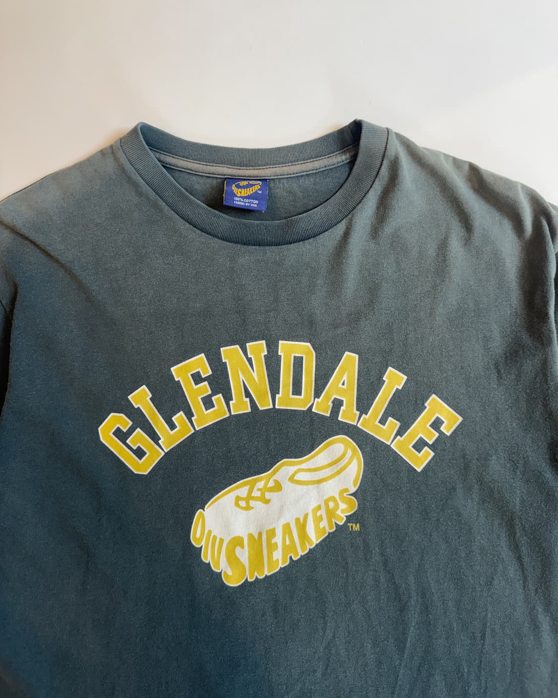 Glendale Sneakers Pigment Washed Tee 상품이미지2