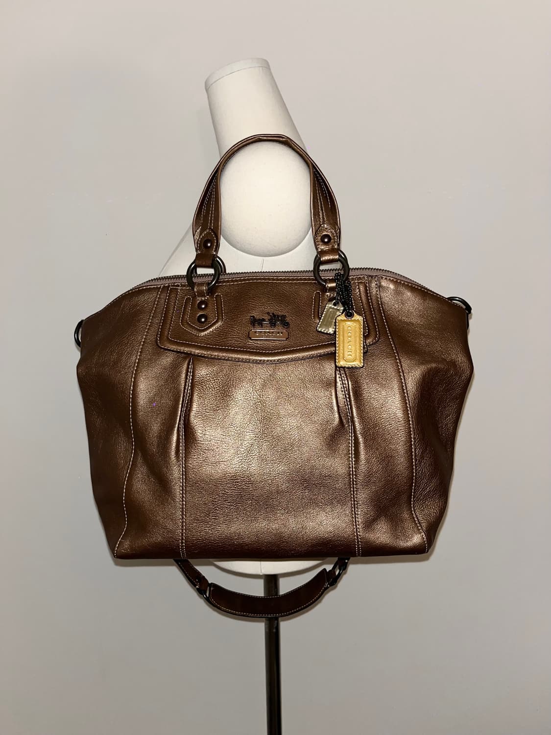 Coach Gold basic shoulder bag 상품이미지2
