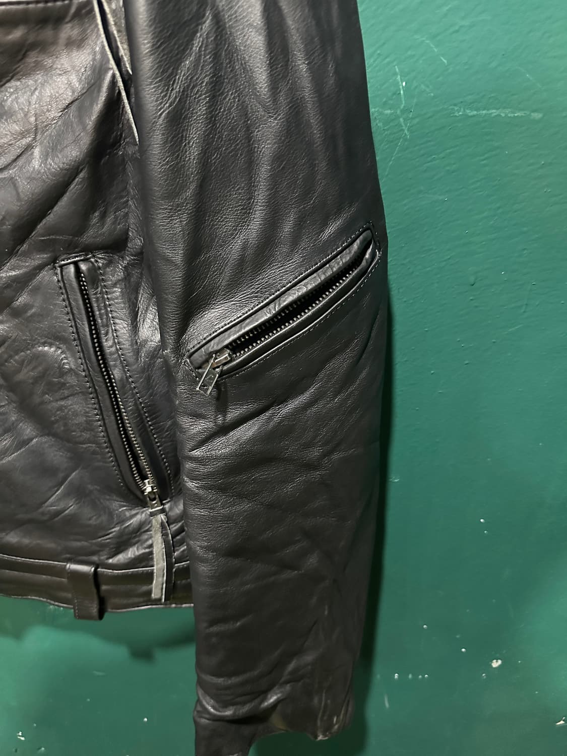 Liugoo 레더 라이더자켓  상품이미지3