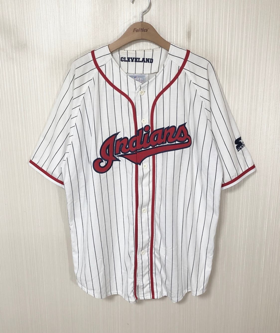 MLB 스타터 클리블랜드인디언스 올드유니폼/져지 XL 상품이미지1