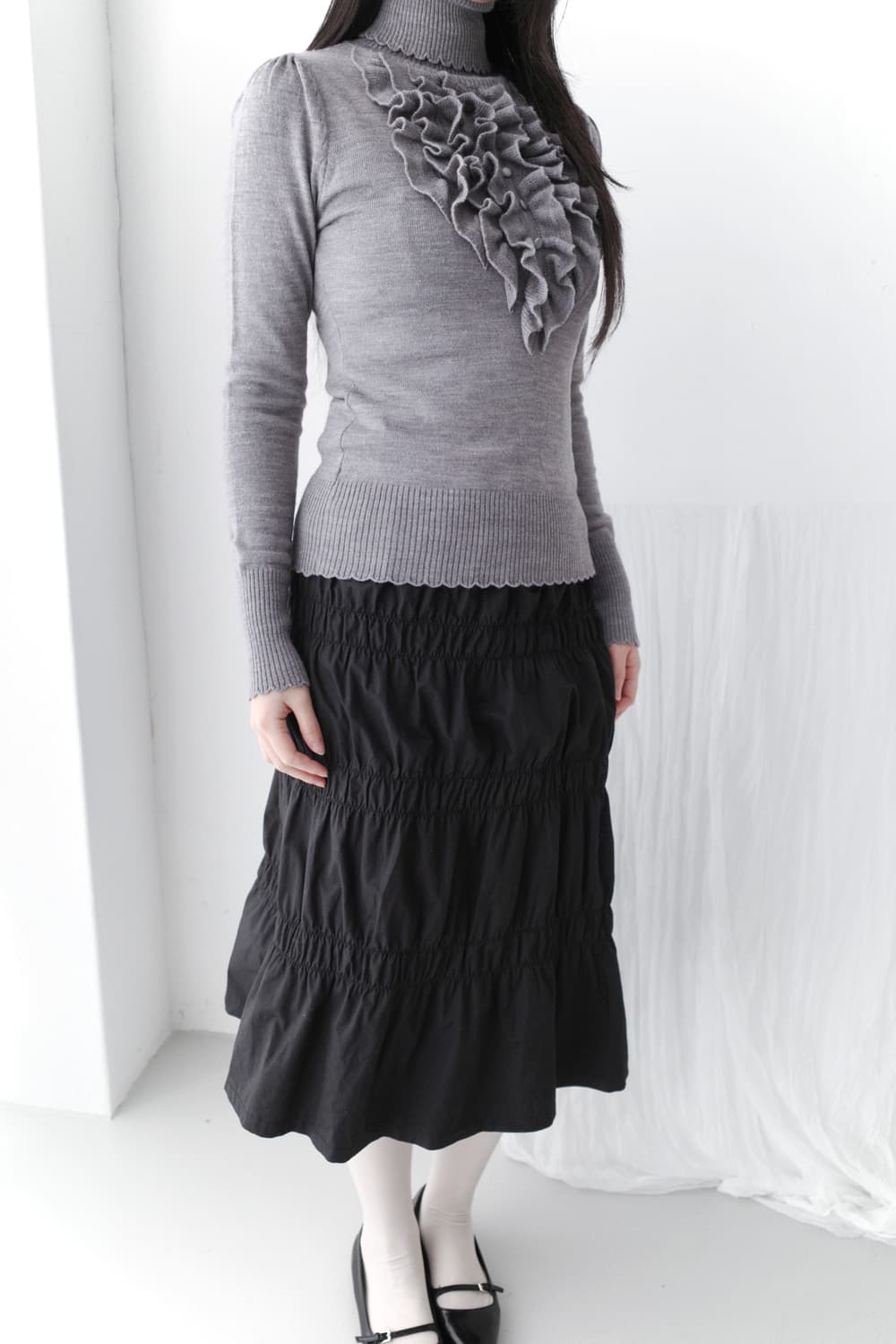 frill knit long sleeve 상품이미지7