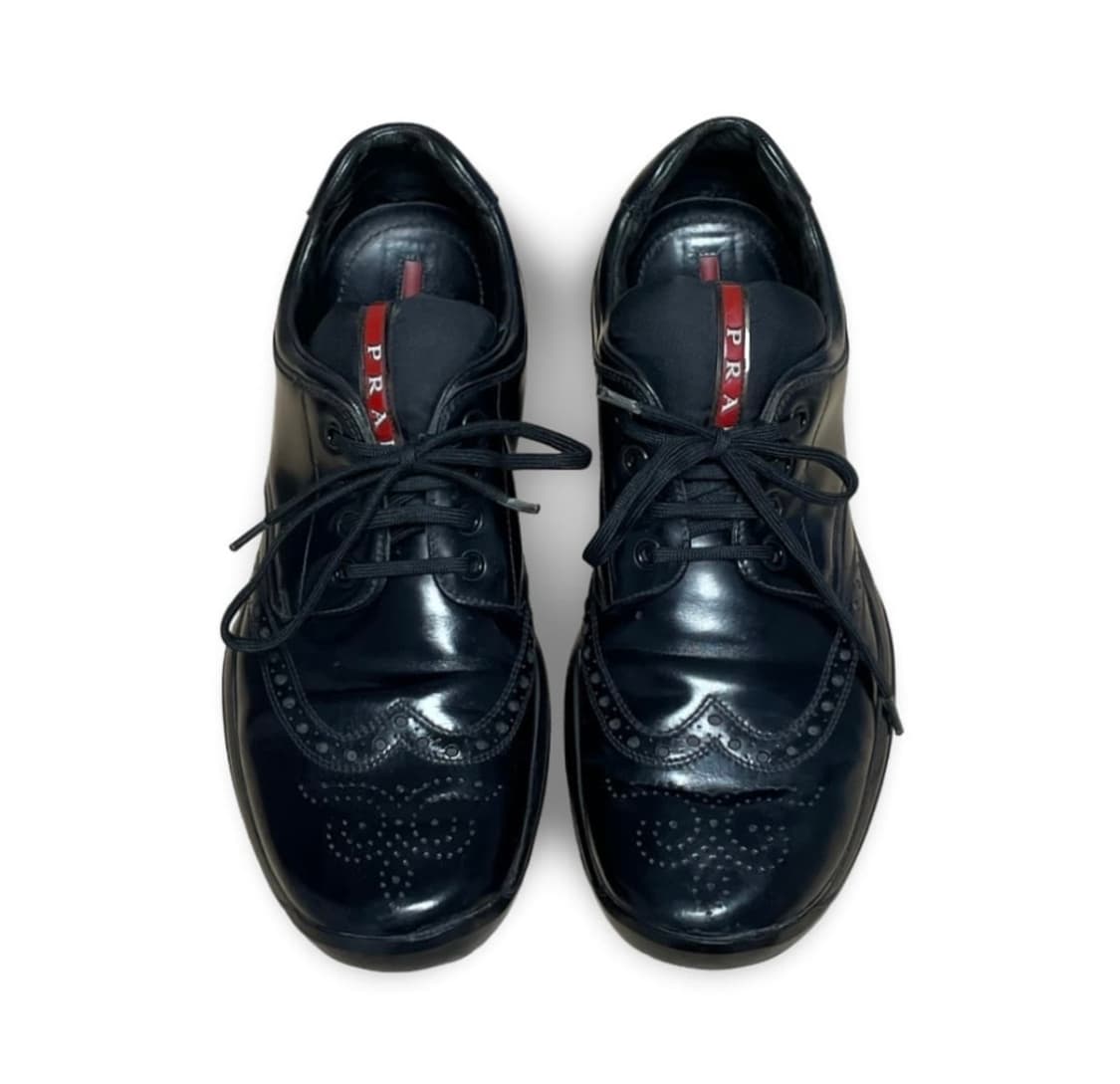 프라다 스포츠 윙팁 레더 슈즈 상품이미지2