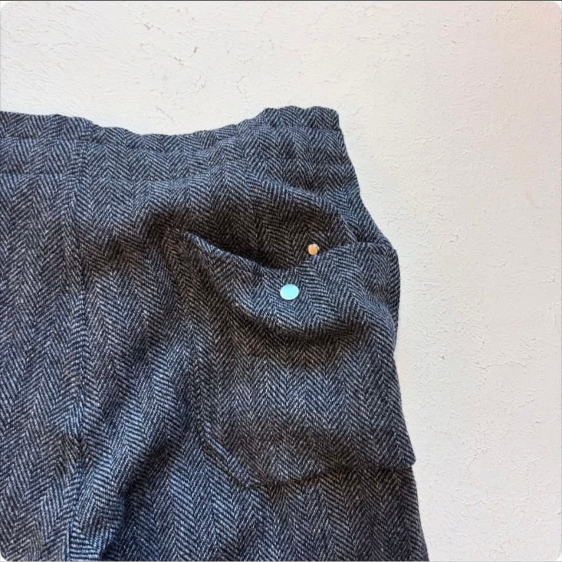 클래식 헤링본 베이스 논네이티브 슬랙스 팬츠 상품이미지6