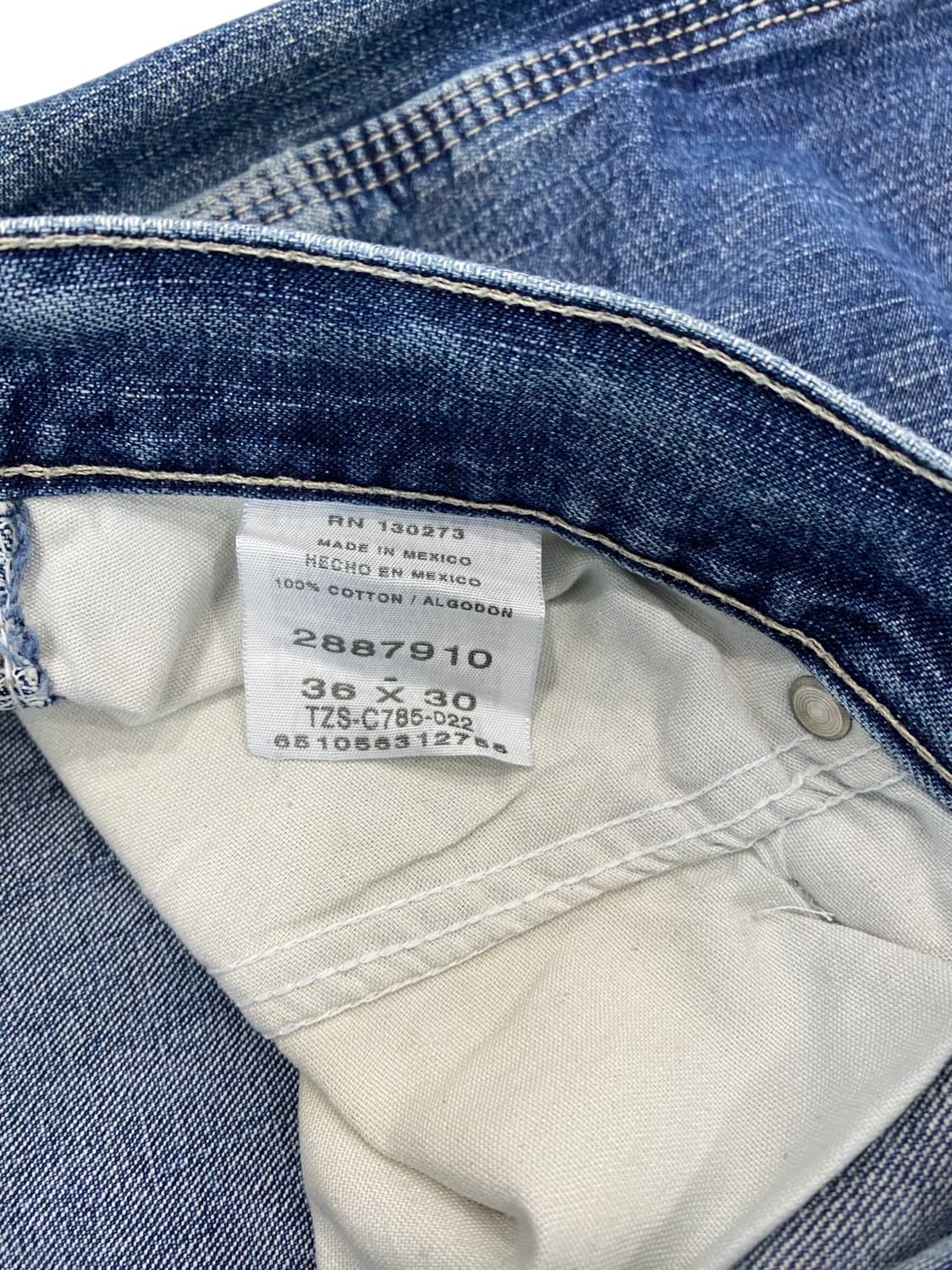 리 카펜터 데님 팬츠 (36) H0420 상품이미지9