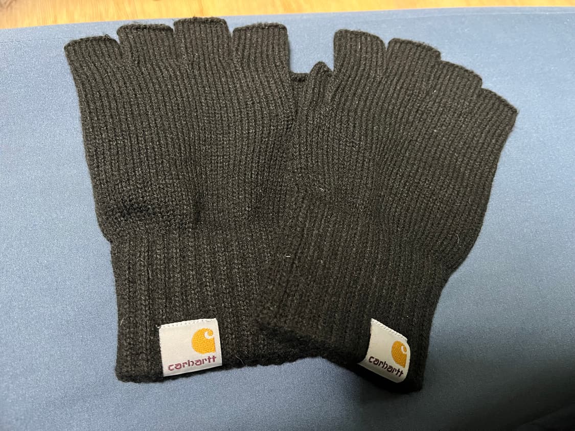 칼하트 핑거리스 장갑 블랙 미사용 상품이미지1