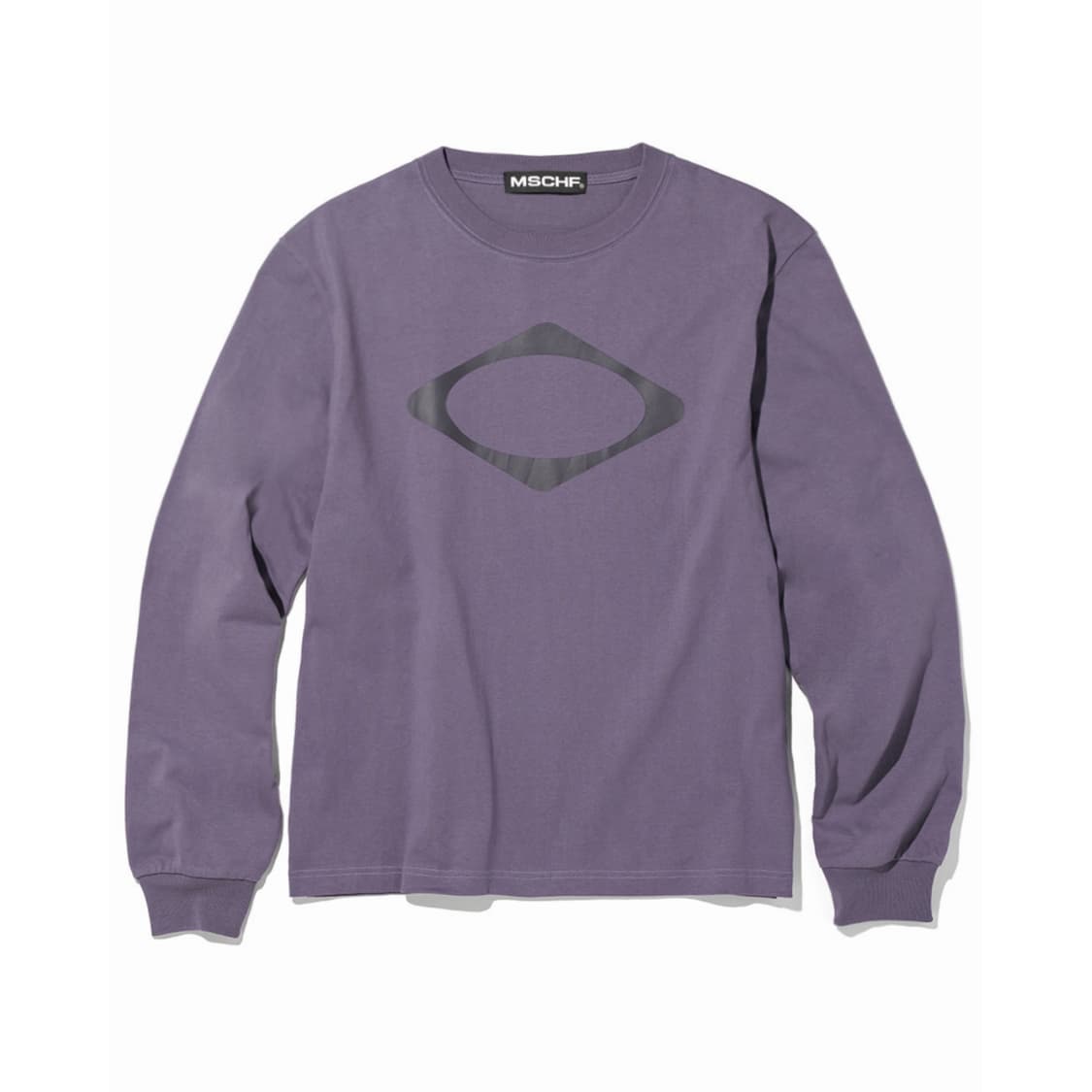 [L] 미스치프 롬버스 롱슬리브 퍼플 긴팔 티셔츠 상품이미지1