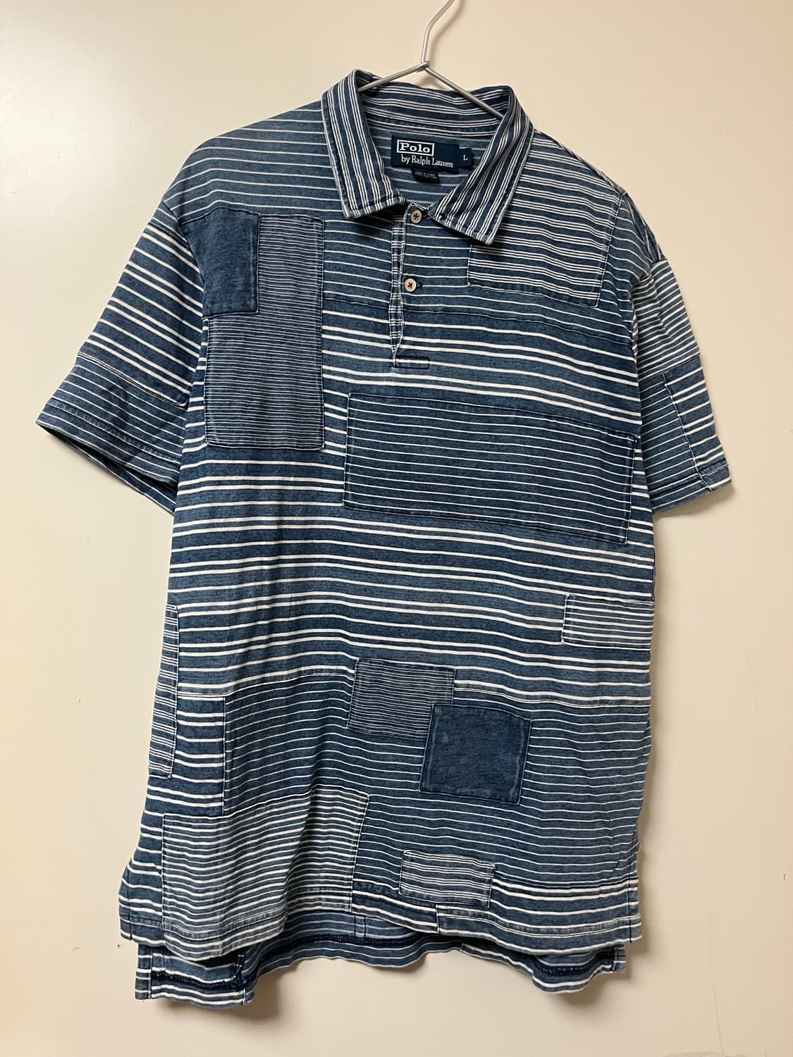 Polo ralph lauren 패치워크 카라티 상품이미지1