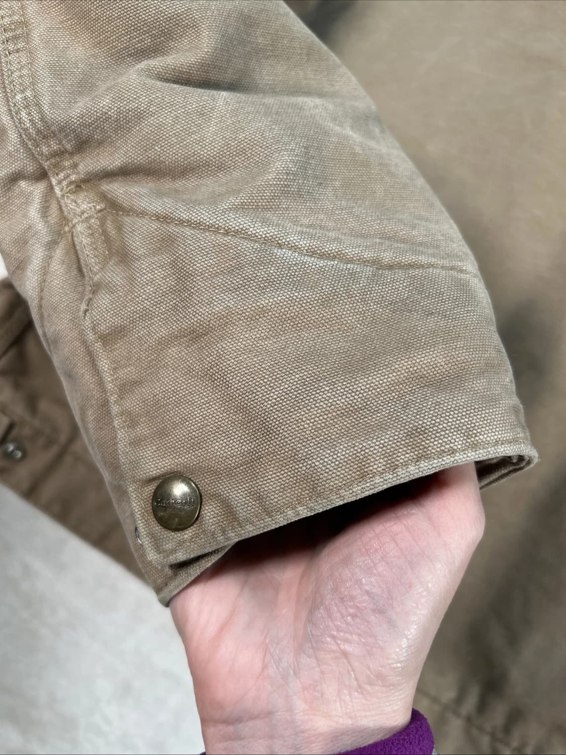 칼하트 J97 디트로이트 블랭킷 자켓 새들 상품이미지8