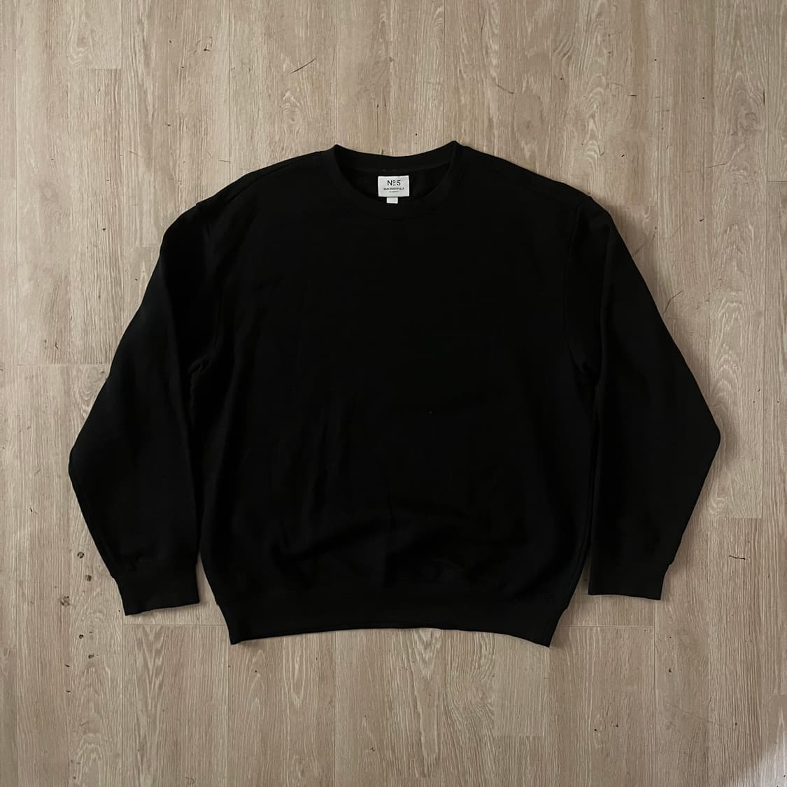 H&M Essentials Relaxed 코튼 스웨트셔츠 상품이미지1