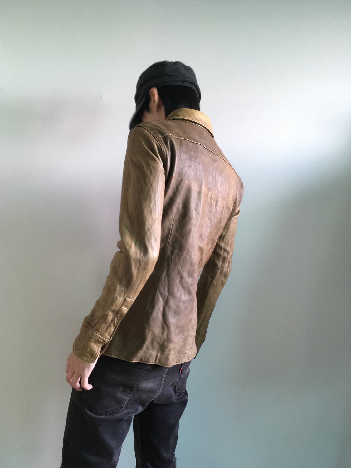 Isamu Katayama Backlash leather shirt 상품이미지1