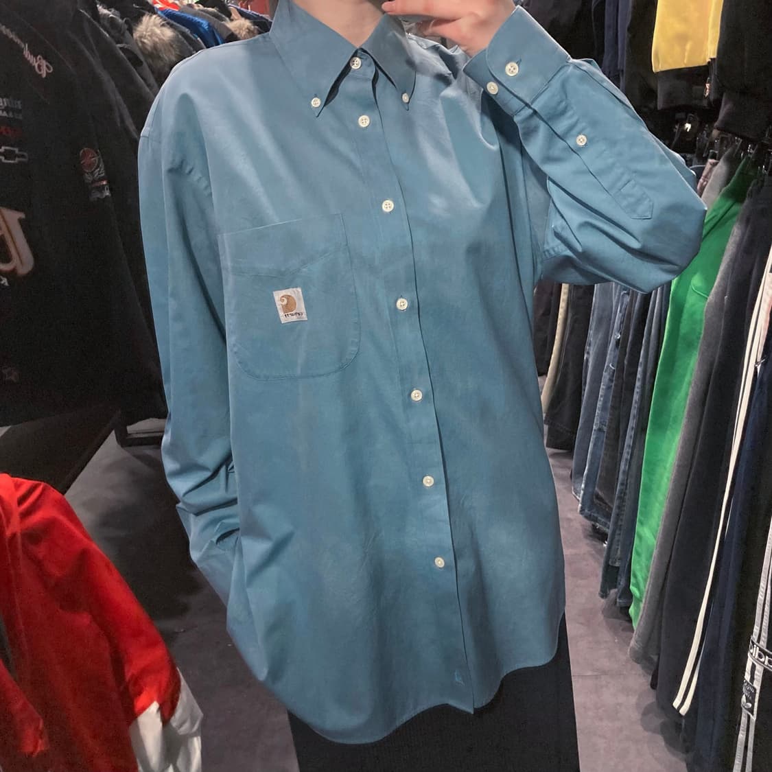 [IM] 칼하트 긴팔셔츠 블루 상품이미지6