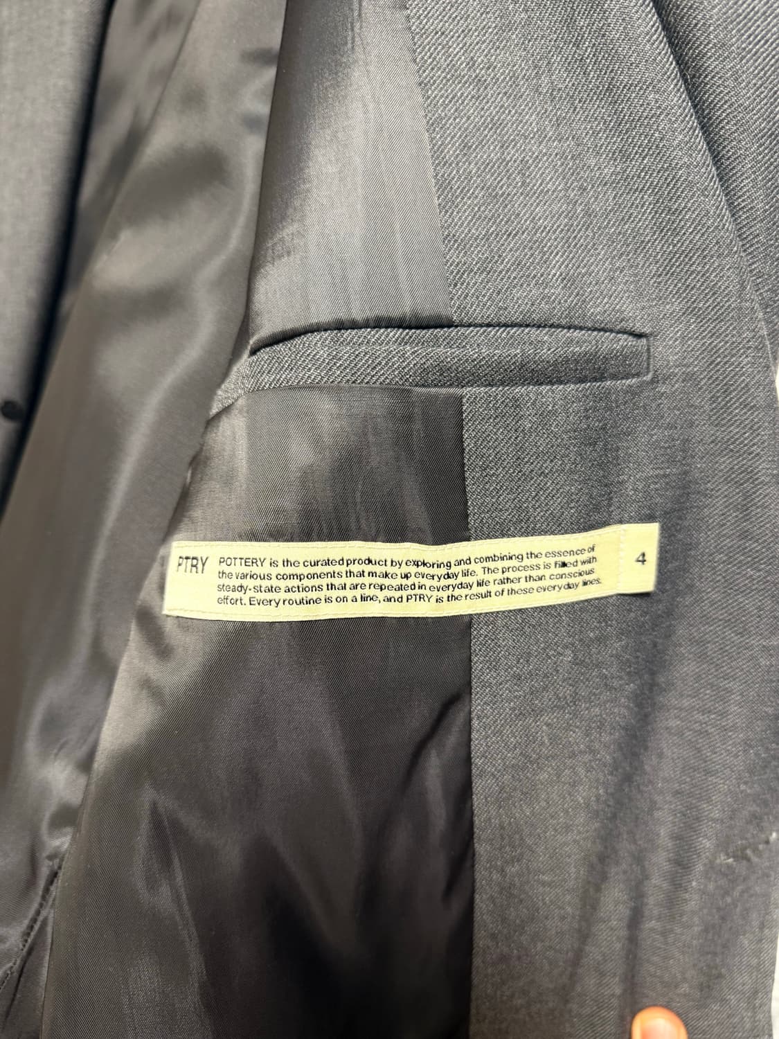 포터리 울 스포츠 재킷 사이즈 4 상품이미지7